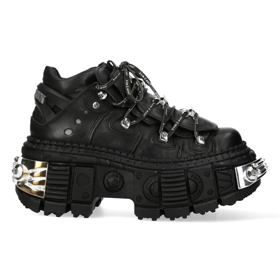 New Rock - Metallic Ankle Boot M-106WALL-C32