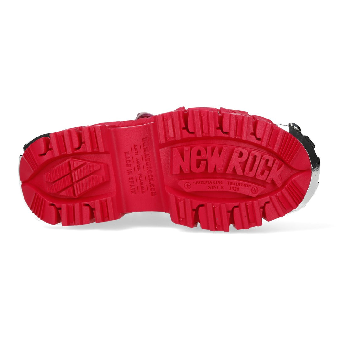 New Rock - Metallic Ankle Boot M-106WALL-C33