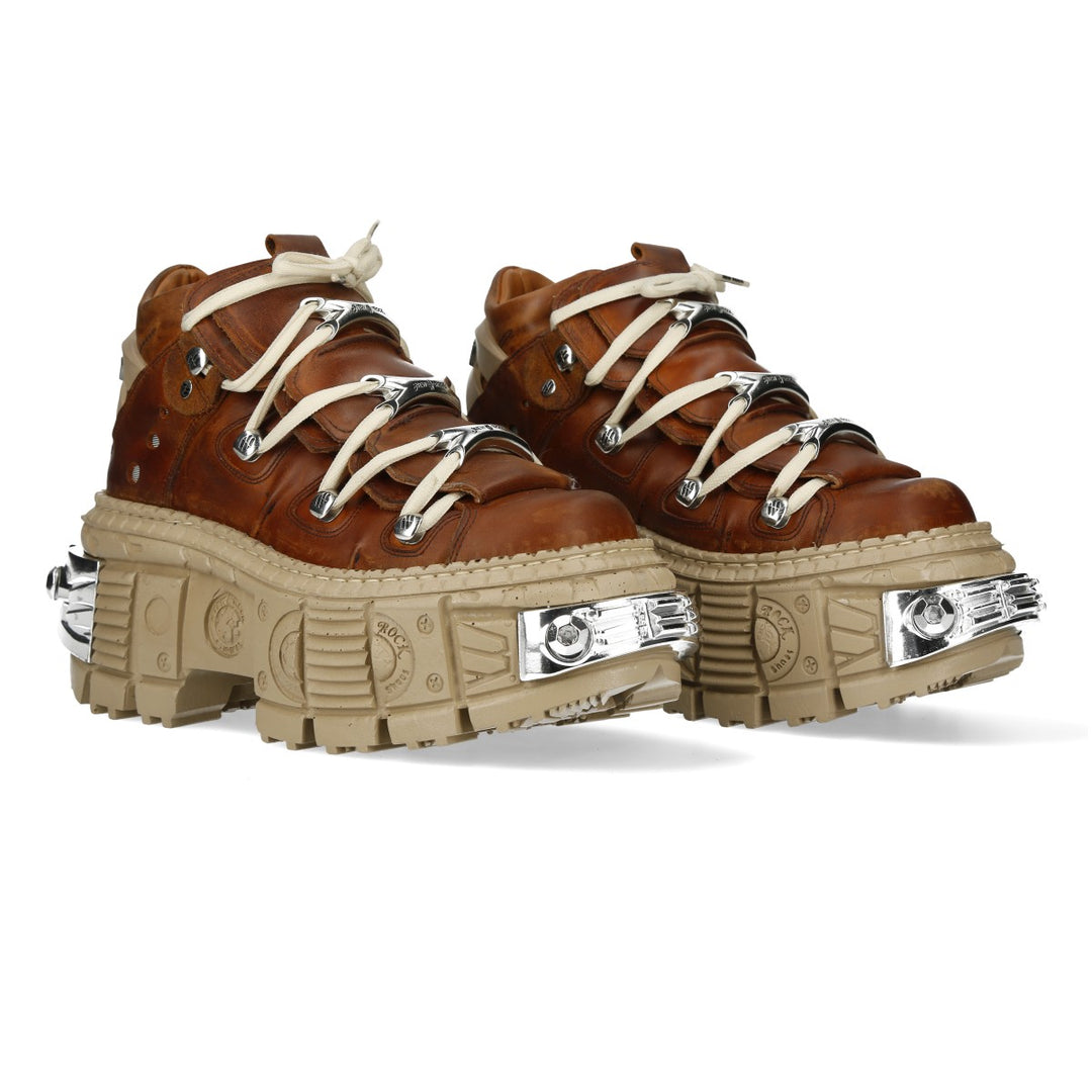 New Rock - Metallic Ankle Boot M-106WALL-C36