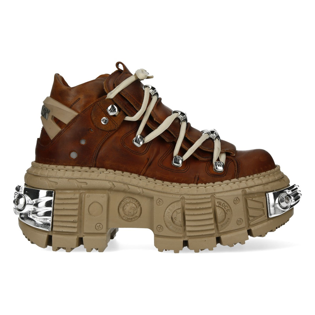 New Rock - Metallic Ankle Boot M-106WALL-C36