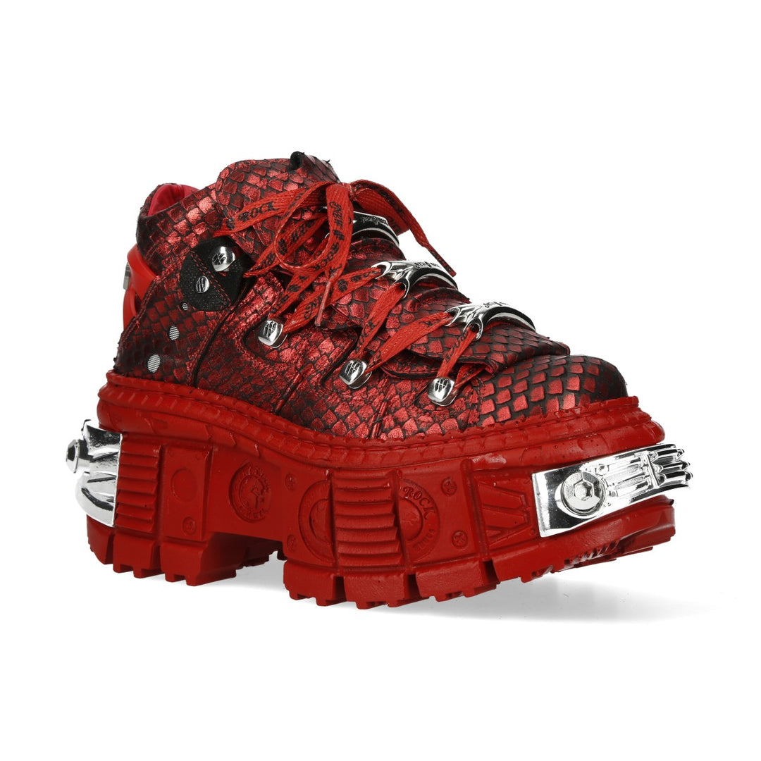 New Rock - Metallic Ankle Boot M-106WALL-C39