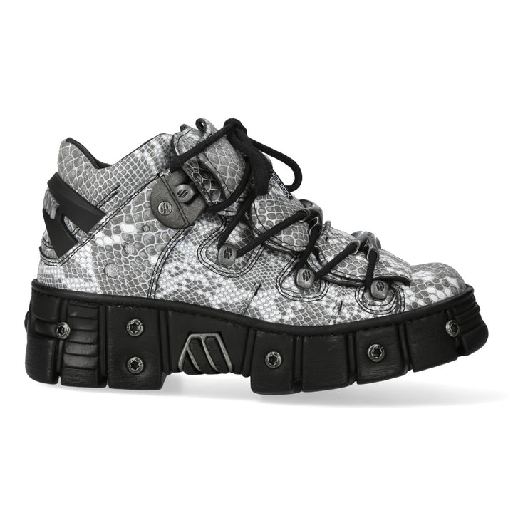 New Rock - Metallic Ankle Boot M-106WALL-C3