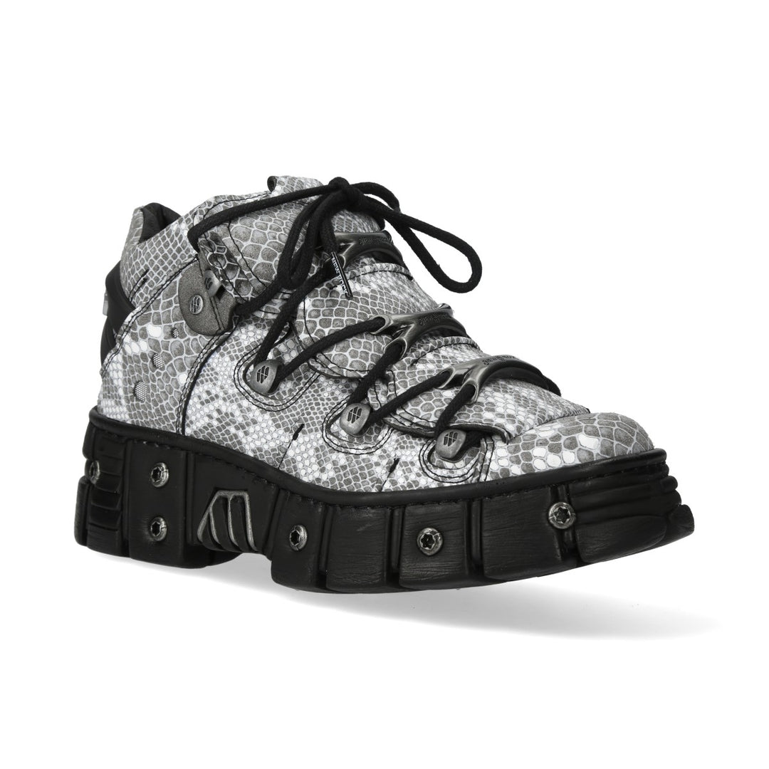 New Rock - Metallic Ankle Boot M-106WALL-C3