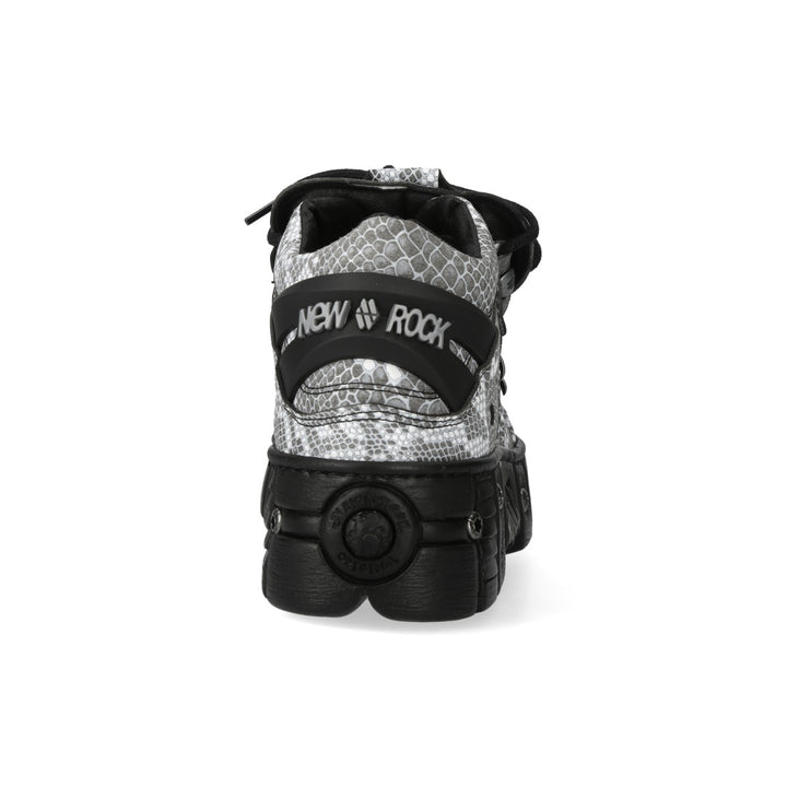 New Rock M-106WALL-C3-V Chunky Sole Ankle Boot – Wall Collection