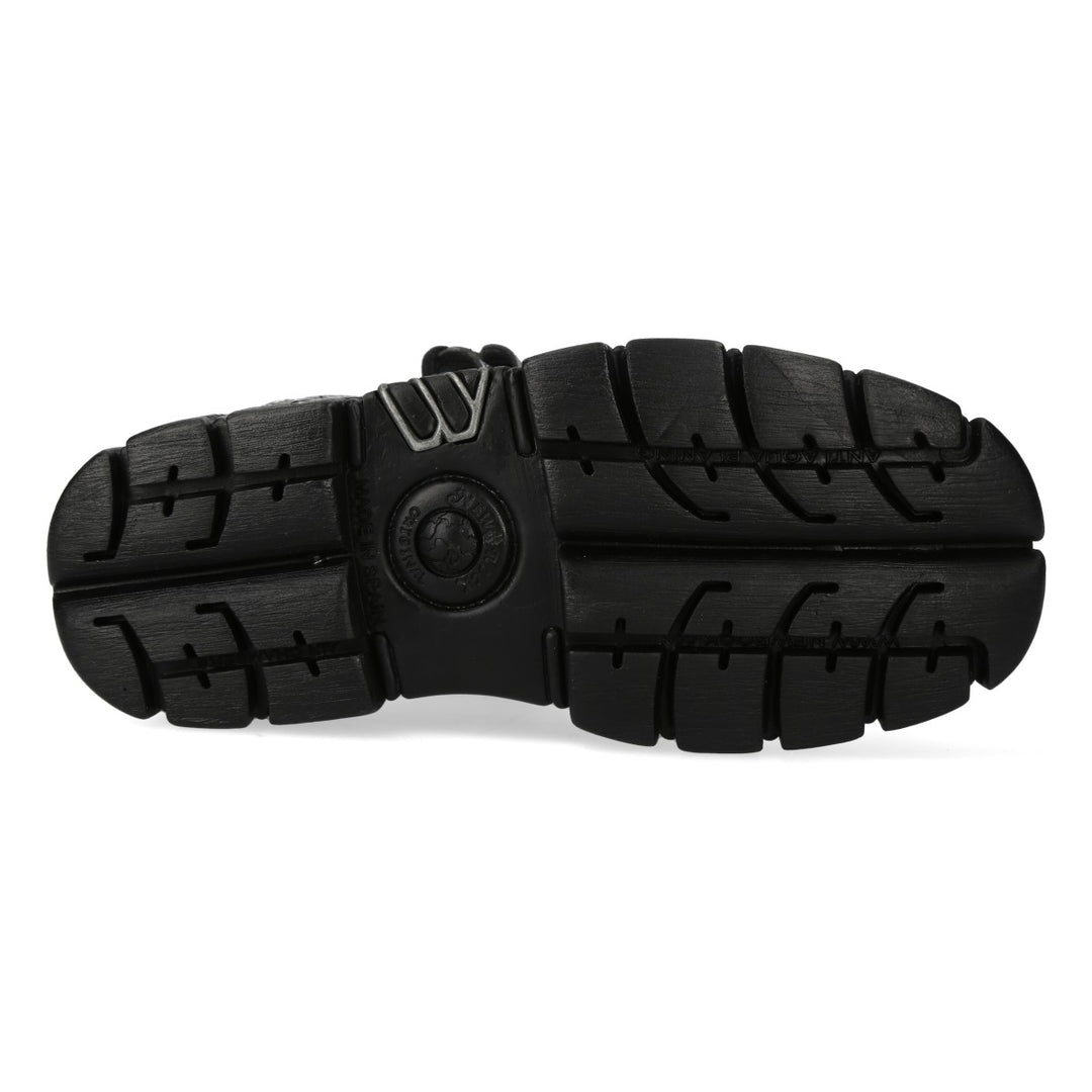 New Rock - Metallic Ankle Boot M-106WALL-C3