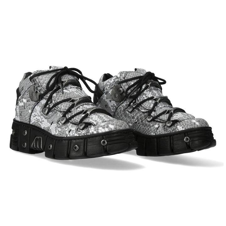 New Rock - Metallic Ankle Boot M-106WALL-C3