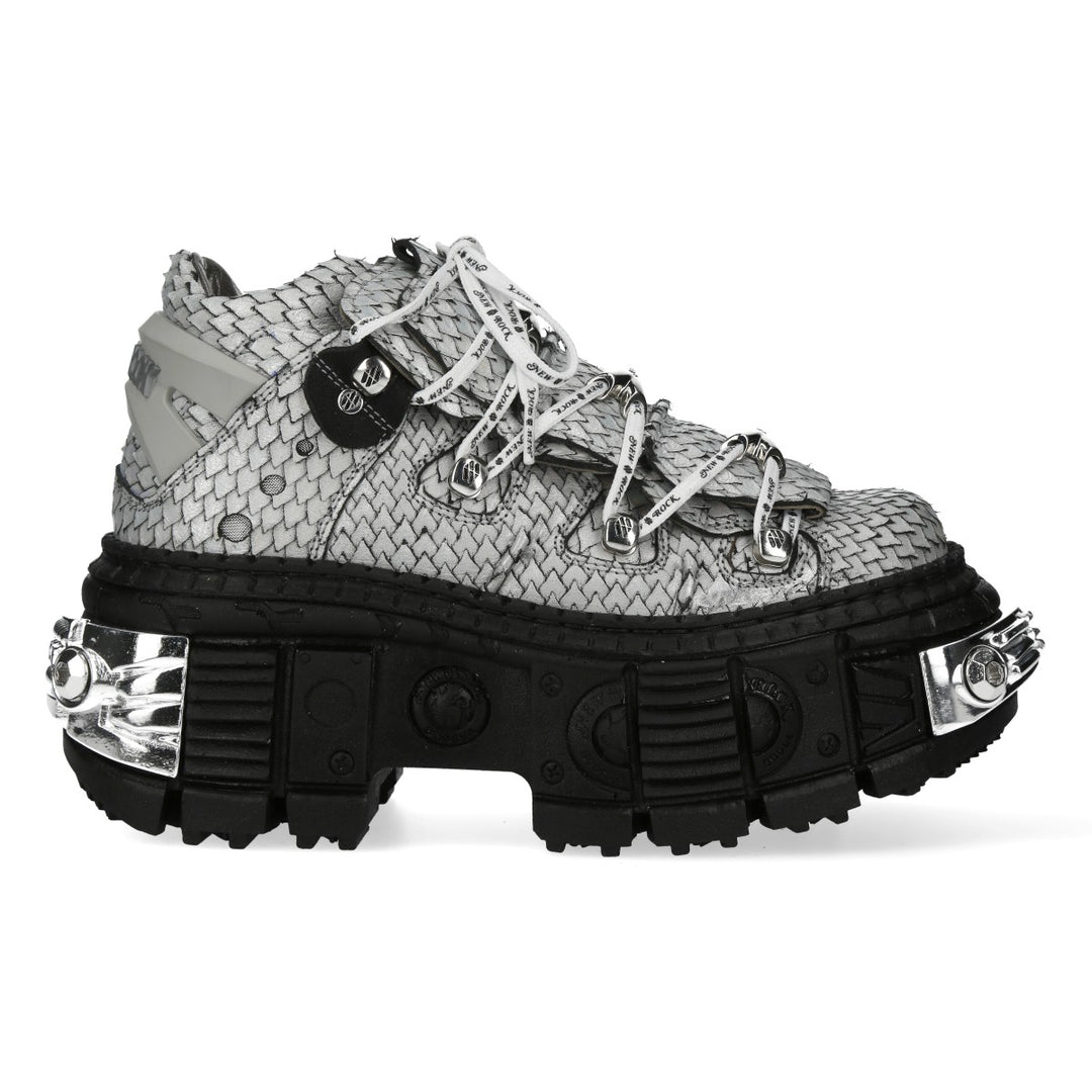 New Rock - Metallic Ankle Boot M-106WALL-C40