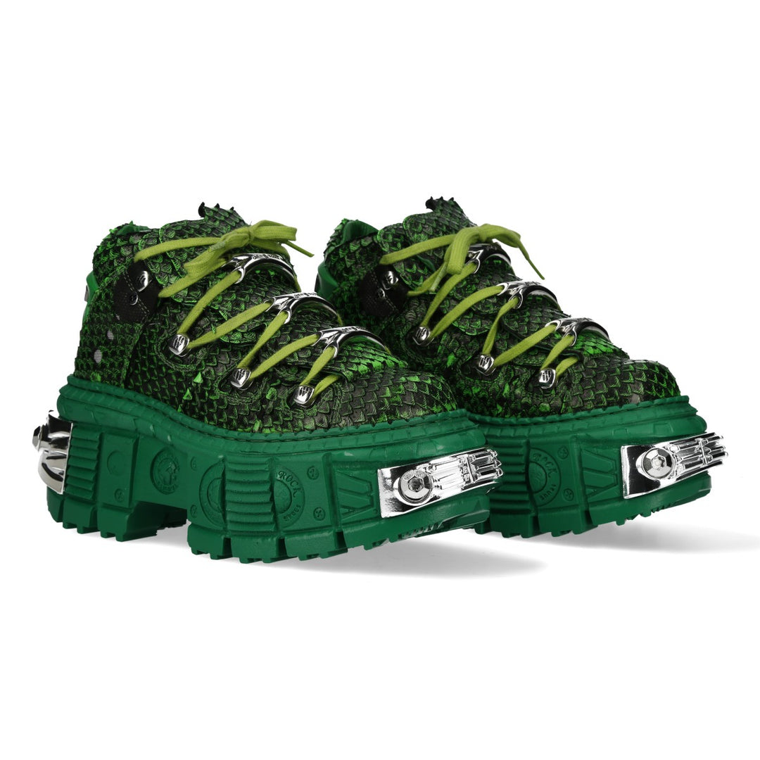 New Rock - Metallic Ankle Boot M-106WALL-C41