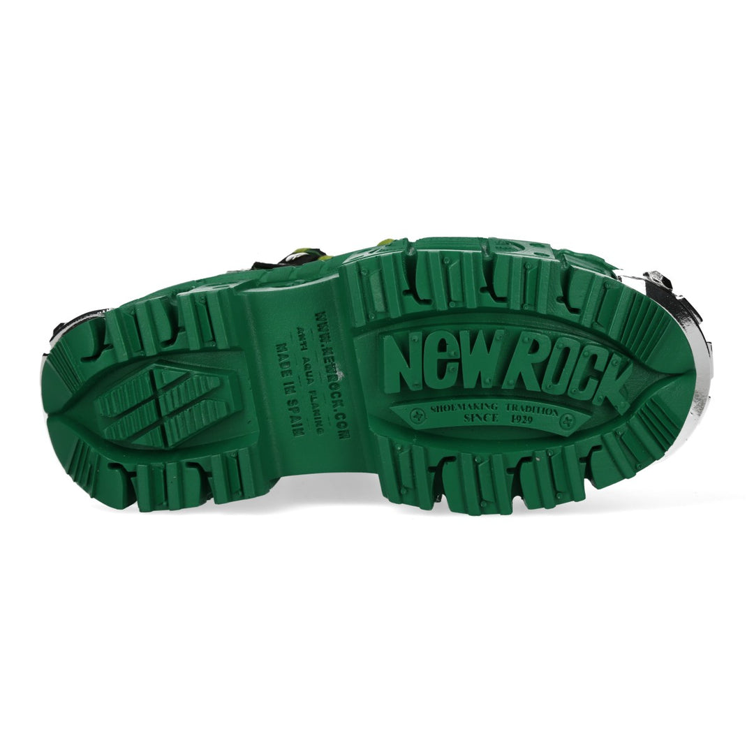 New Rock - Metallic Ankle Boot M-106WALL-C41