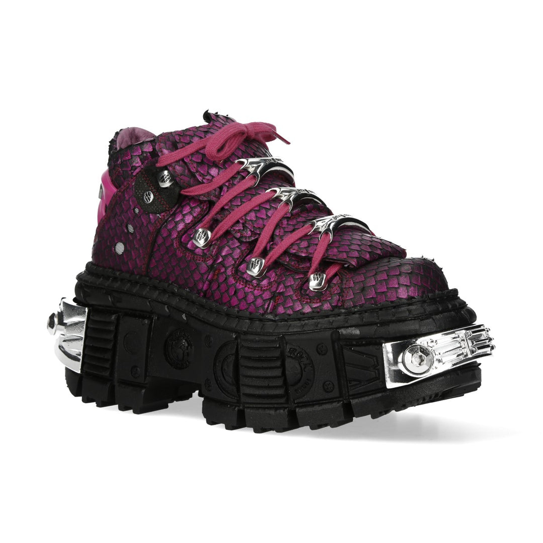 New Rock - Metallic Ankle Boot M-106WALL-C42