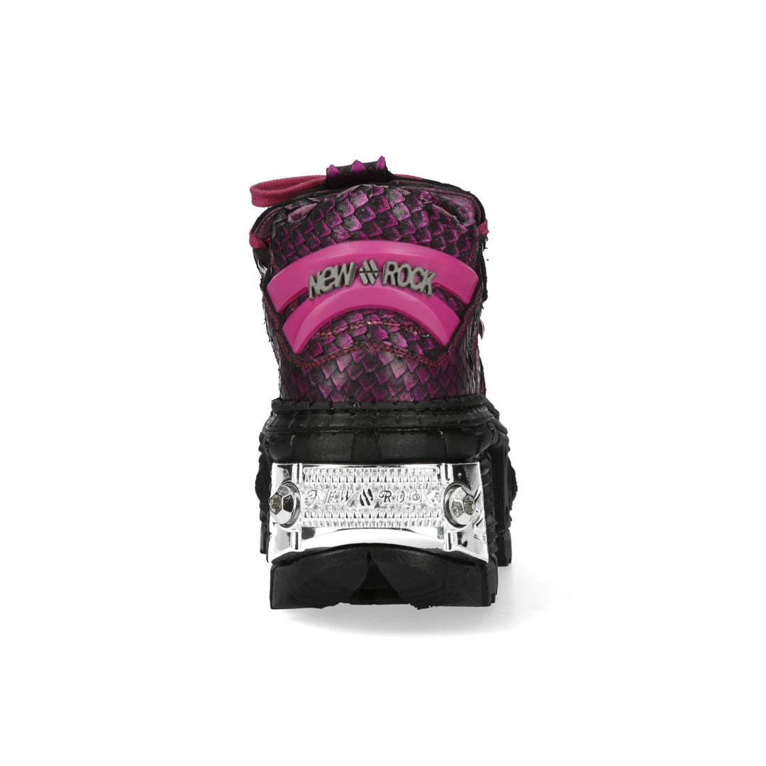 New Rock - Metallic Ankle Boot M-106WALL-C42