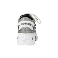 New Rock - Metallic Ankle Boot M-106WALL-C4