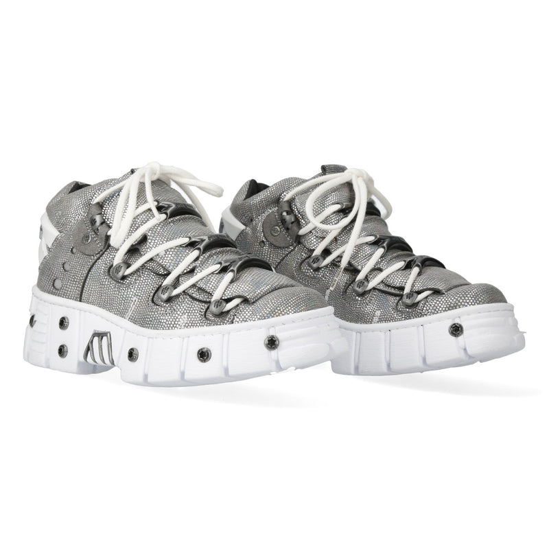 New Rock - Metallic Ankle Boot M-106WALL-C4