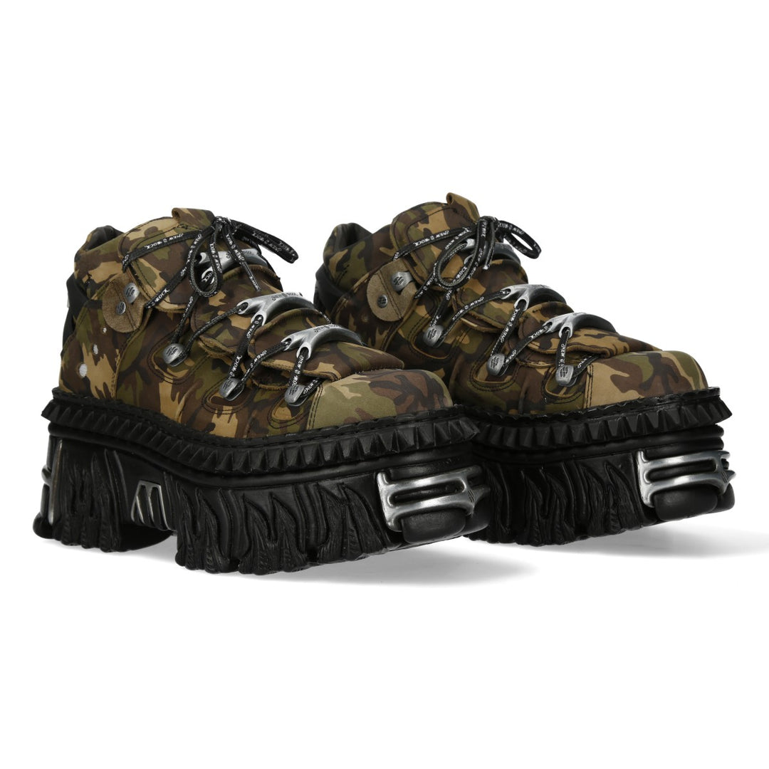 New Rock - Metallic Ankle Boot M-106WALL-C50