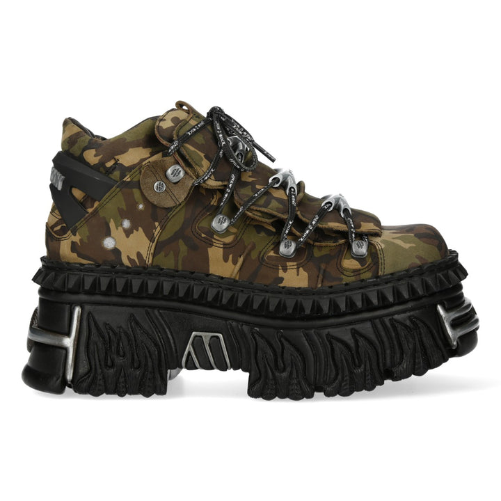 New Rock - Metallic Ankle Boot M-106WALL-C50