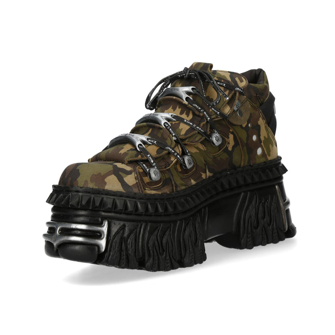 New Rock - Metallic Ankle Boot M-106WALL-C50