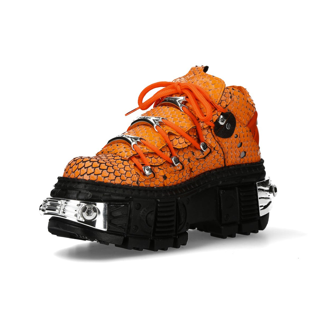 New Rock - Metallic Ankle Boot M-106WALL-C54