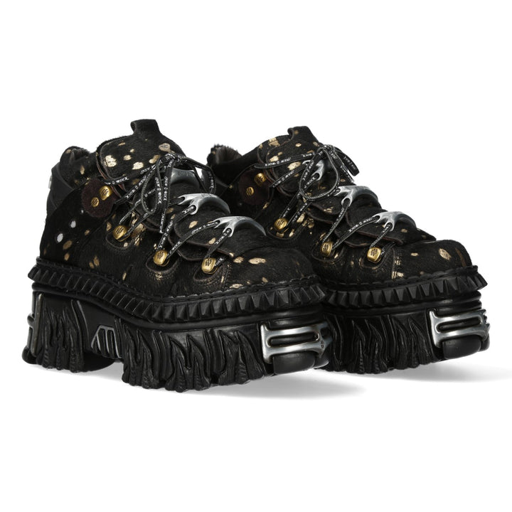 New Rock - Metallic Ankle Boot M-106WALL-C60