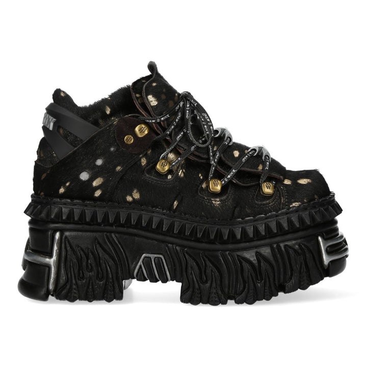 New Rock - Metallic Ankle Boot M-106WALL-C60