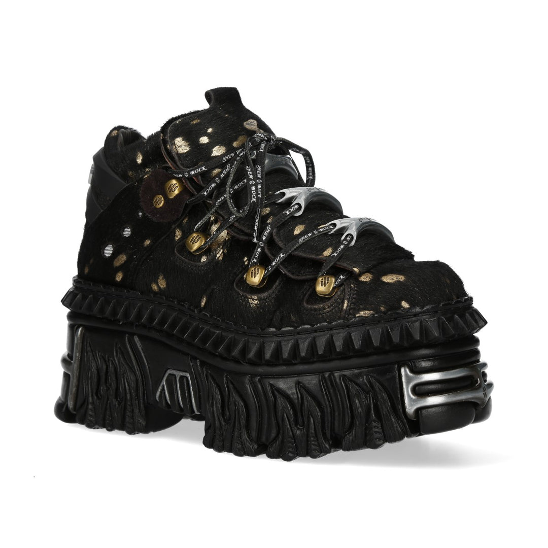 New Rock - Metallic Ankle Boot M-106WALL-C60