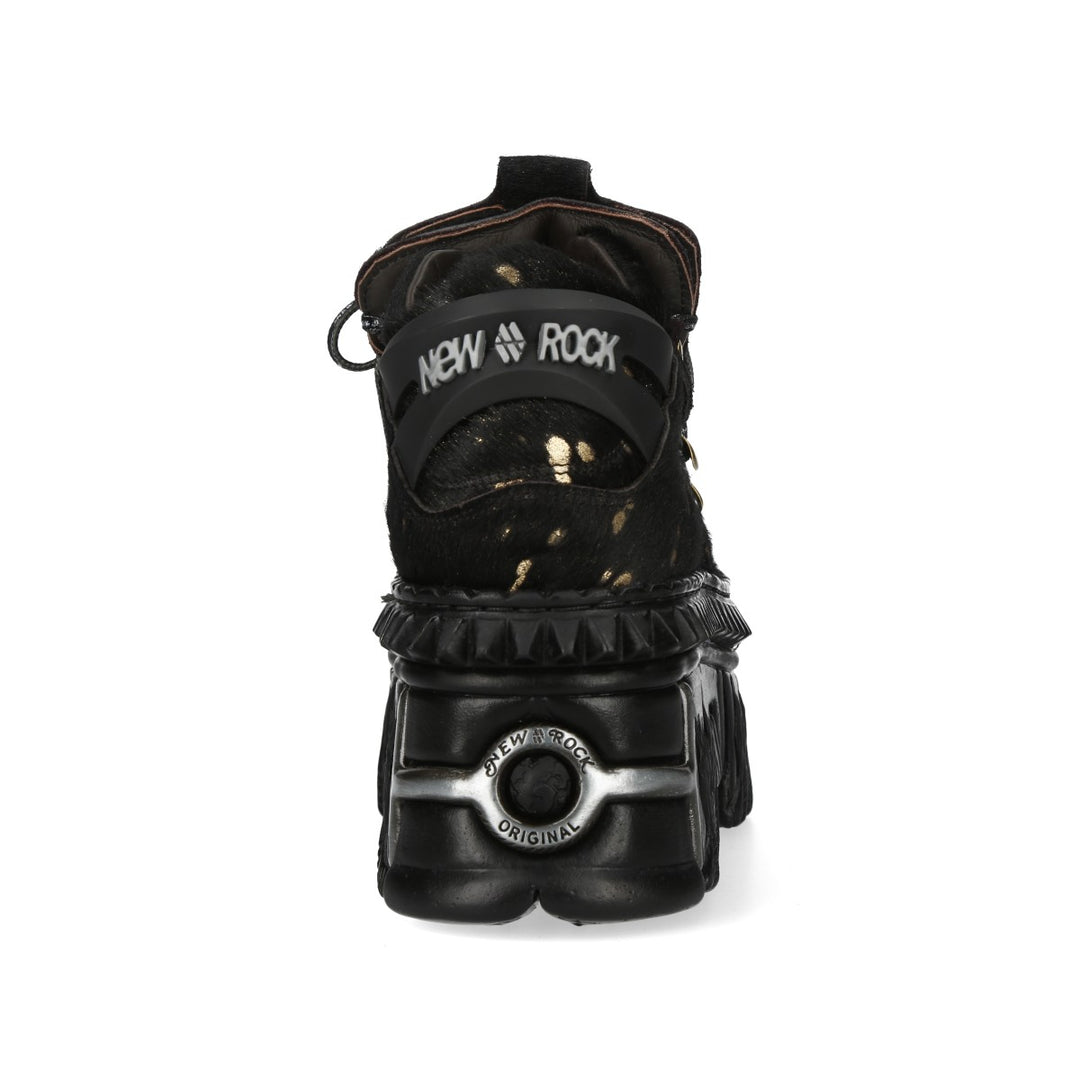 New Rock - Metallic Ankle Boot M-106WALL-C60