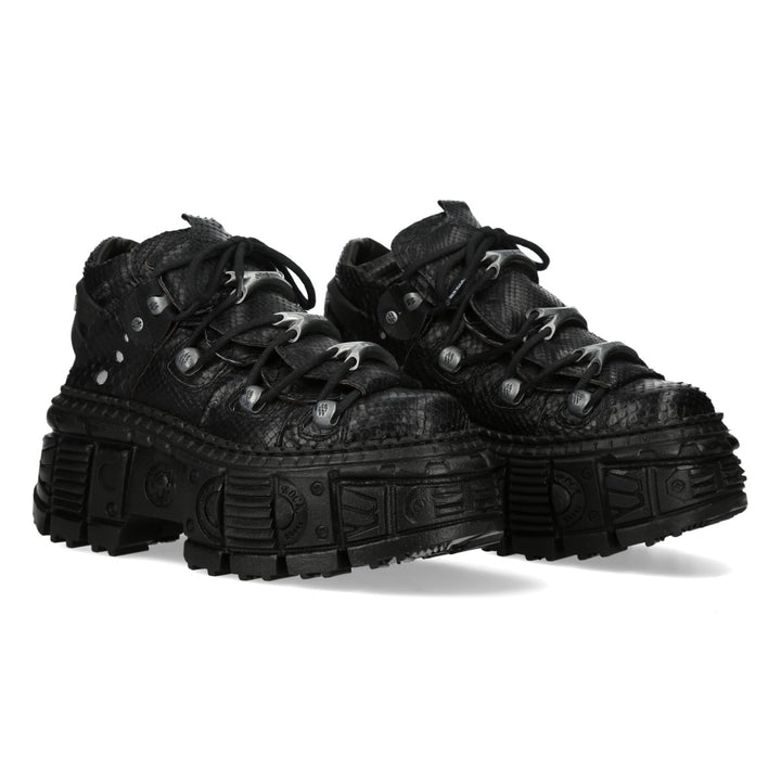 New Rock - Metallic Ankle Boot M-106WALL-C68