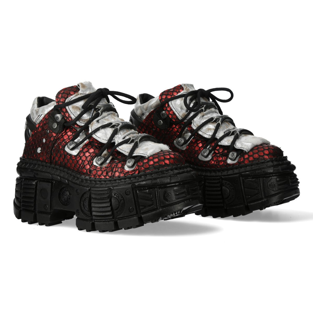 New Rock - Metallic Ankle Boot M-106WALL-C7