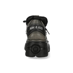 New Rock – Metallic Collection Leather Ankle Boot M-120N-C100