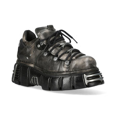 New Rock - Metallic Platform Shoe M-120N-C69