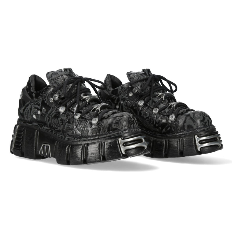 New Rock - Metallic Platform Shoe M-120N-C75