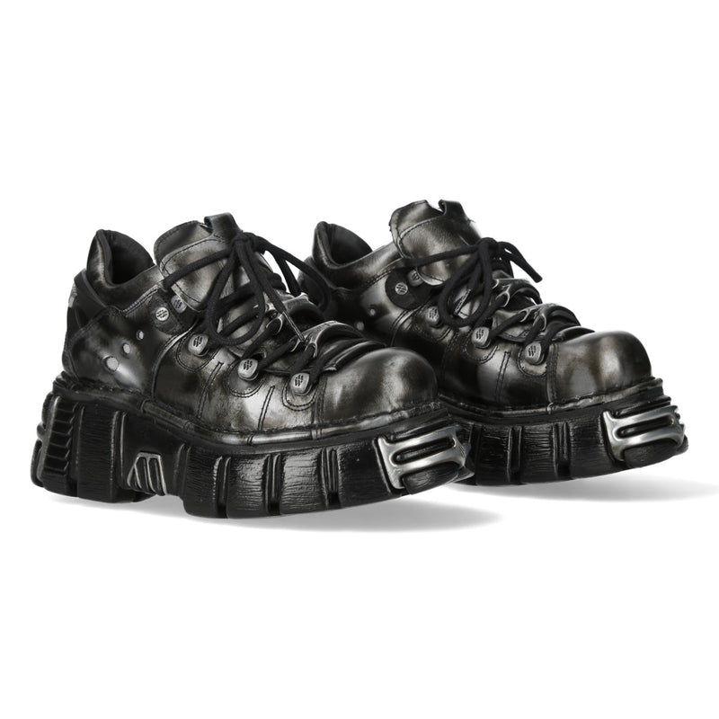 New Rock - Metallic Platform Shoe M-120N-C76