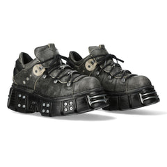 New Rock - Metallic Platform Shoe M-120N-C81