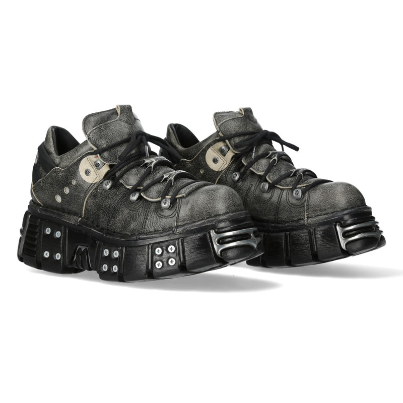 New Rock - Metallic Platform Shoe M-120N-C81