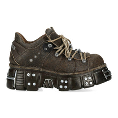 New Rock - Metallic Platform Shoe M-120N-C83