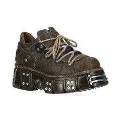 New Rock - Metallic Platform Shoe M-120N-C83