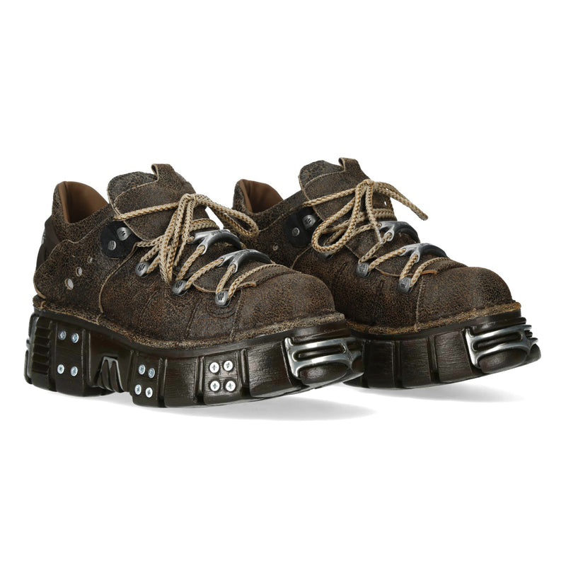 New Rock - Metallic Platform Shoe M-120N-C83