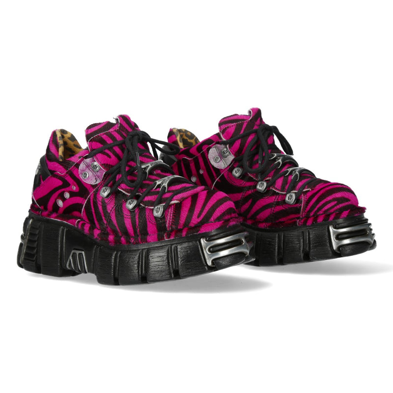 New Rock - Metallic Platform Shoe M-120N-C87