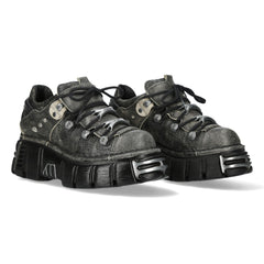 New Rock - Metallic Platform Shoe M-120N-C99