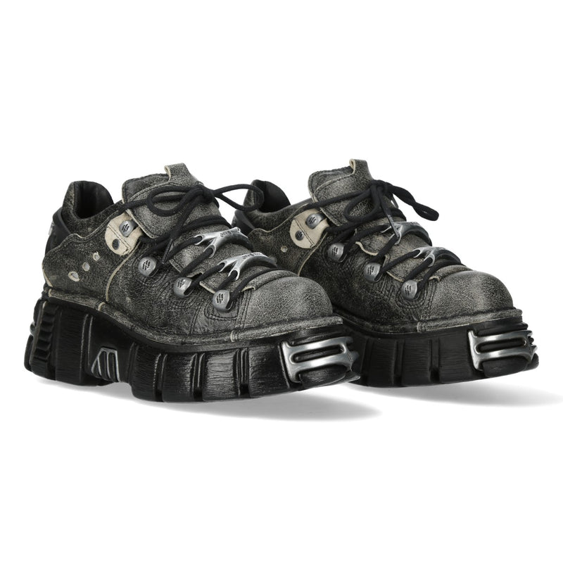New Rock - Metallic Platform Shoe M-120N-C99
