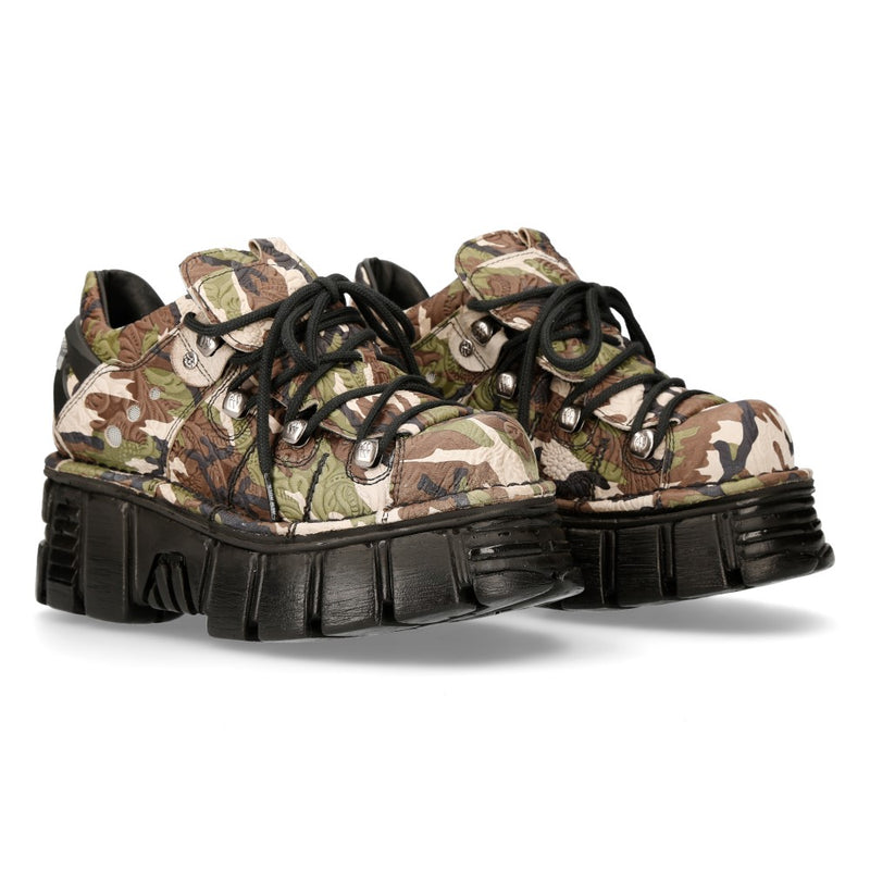 New Rock - Metallic Platform Shoe M-120NSH-C2