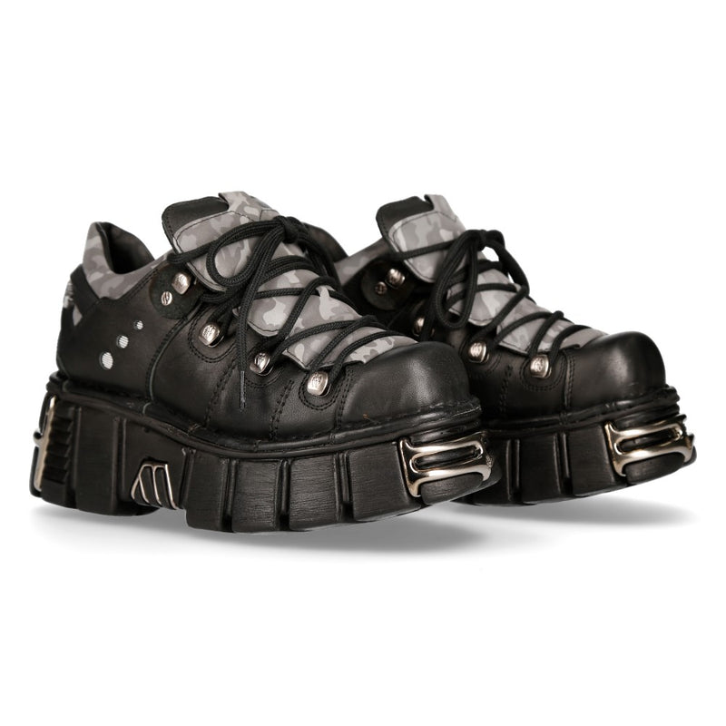 New Rock - Metallic Platform Shoe M-120NSH-C6