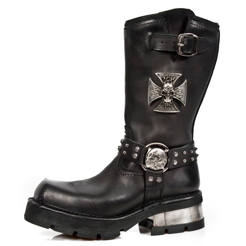 New Rock M-1612-C1 - Neobiker Ankle Boot