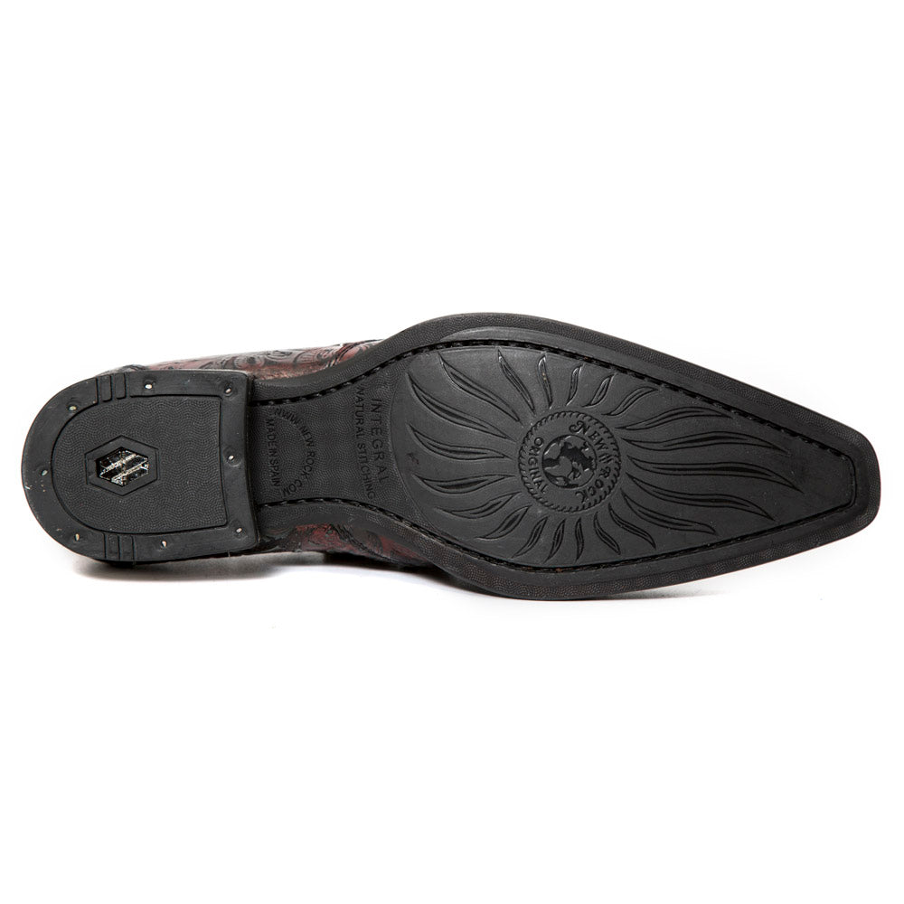 New Rock M-2246-C49 - Newman Western Shoe