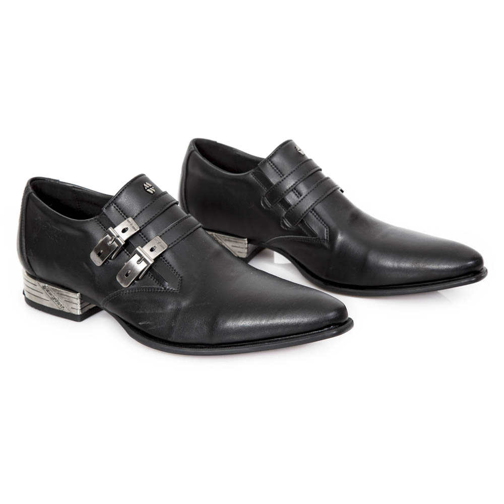 New Rock M-2246-V1 - Newman Western Shoe (Vegan)