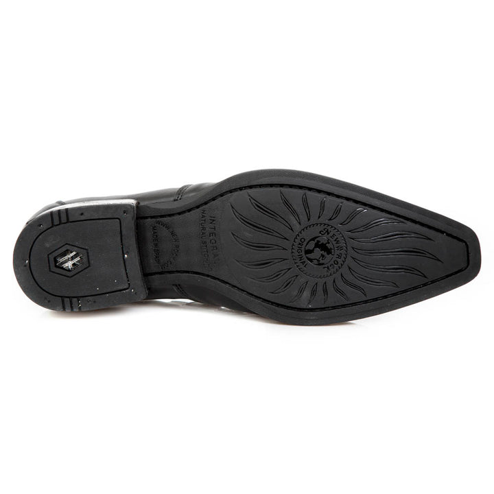 New Rock M-2246-V1 - Newman Western Shoe (Vegan)