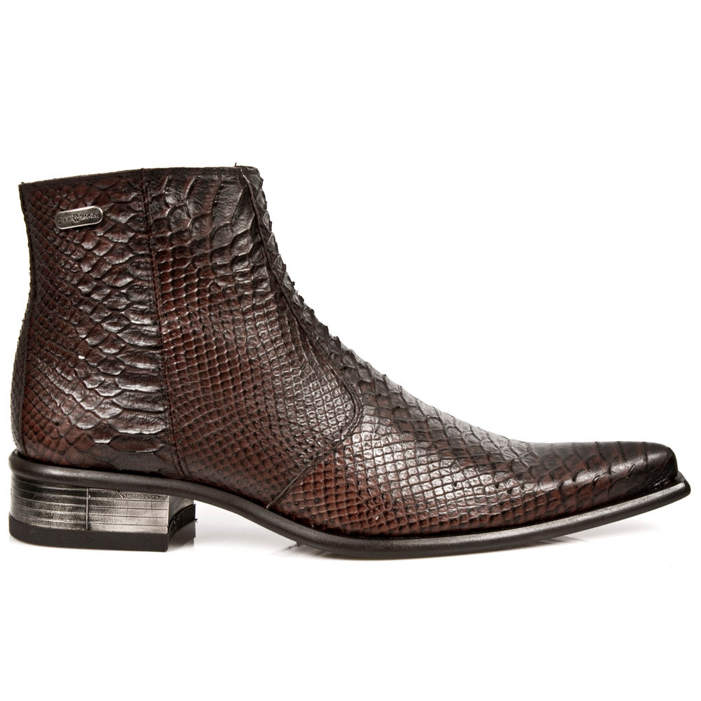 New Rock M-2260-C70 - Western Ankle Boot