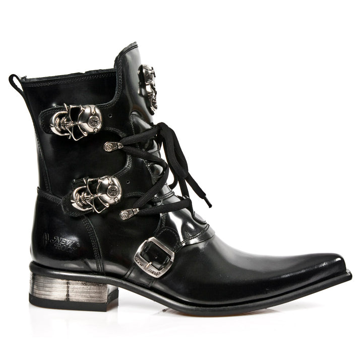 New Rock M-2284-C10 - Western Leather Boot