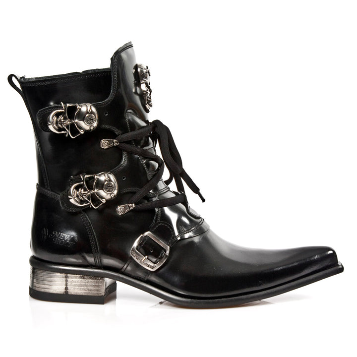 New Rock M-2284-C10 - Western Leather Boot