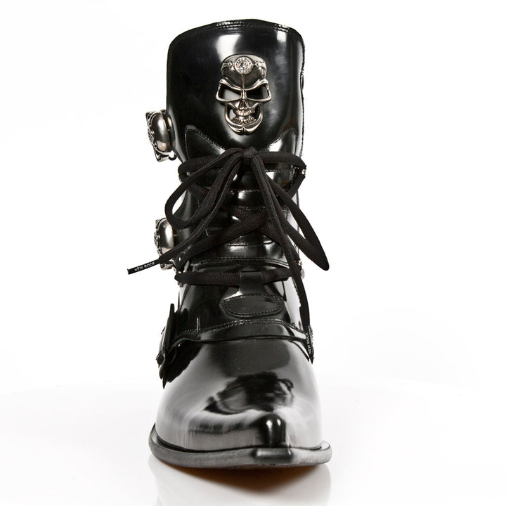 New Rock M-2284-C10 - Western Leather Boot