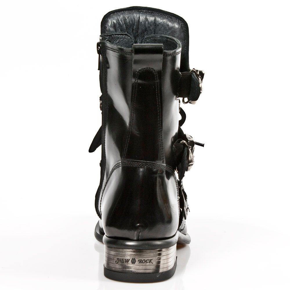 New Rock M-2284-C10 - Western Leather Boot